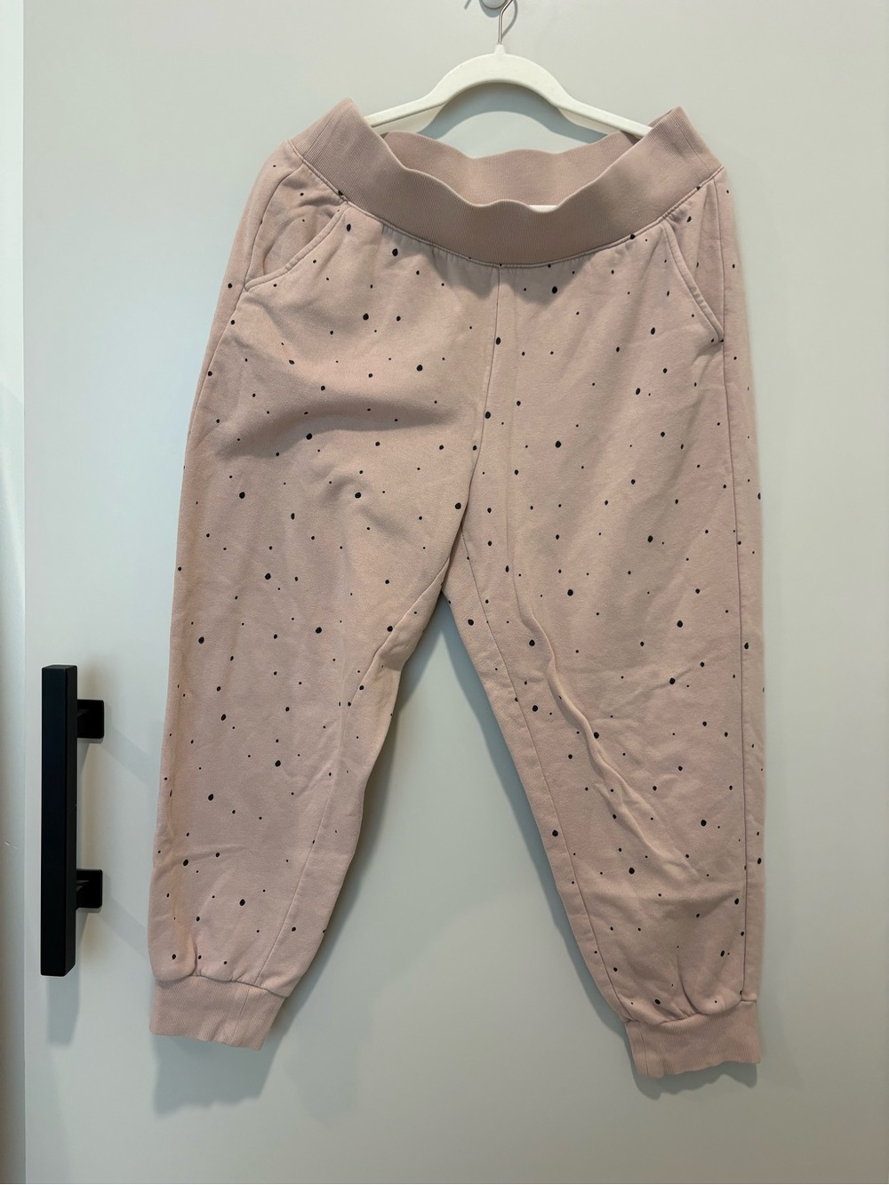 A New Day Pink Polka Dot Jogger Pants